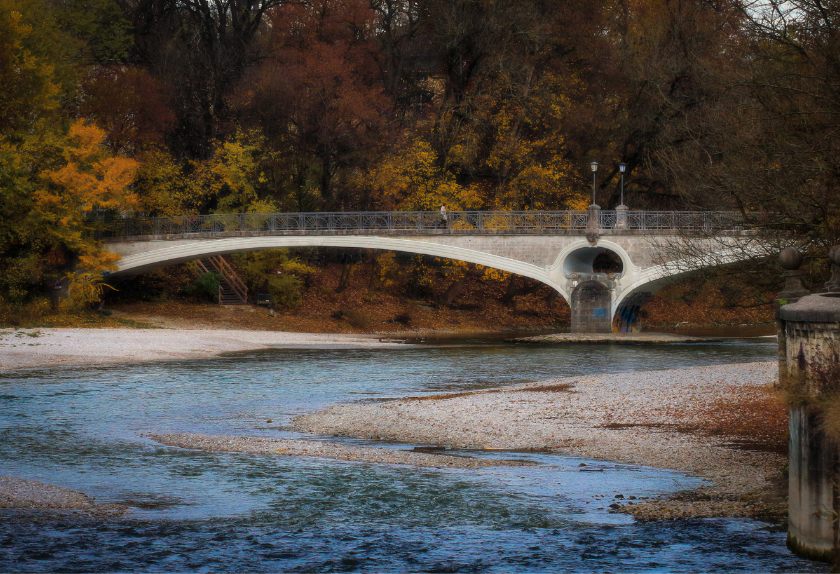 Brücke Isar Flaucher