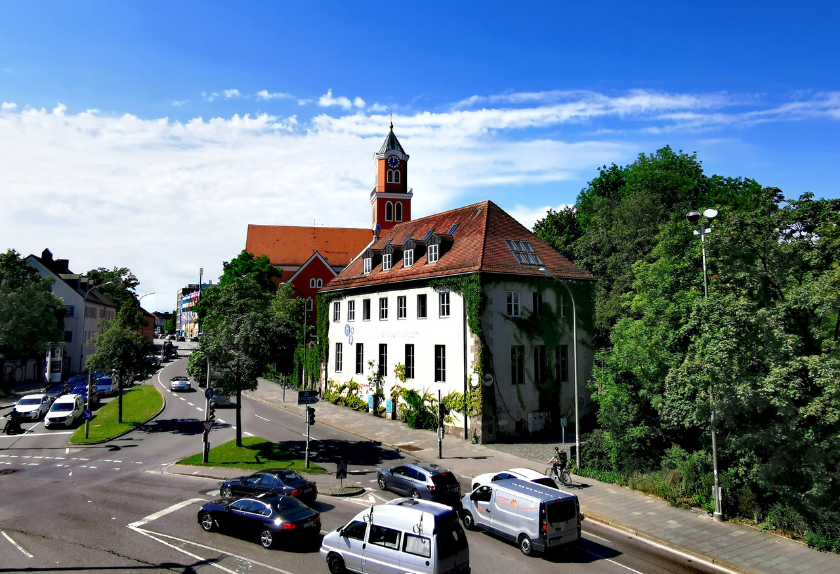 Straßenkreuzung Obergiesing-Fasanengarten