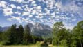 Alpenpanorama auf der Terrasse