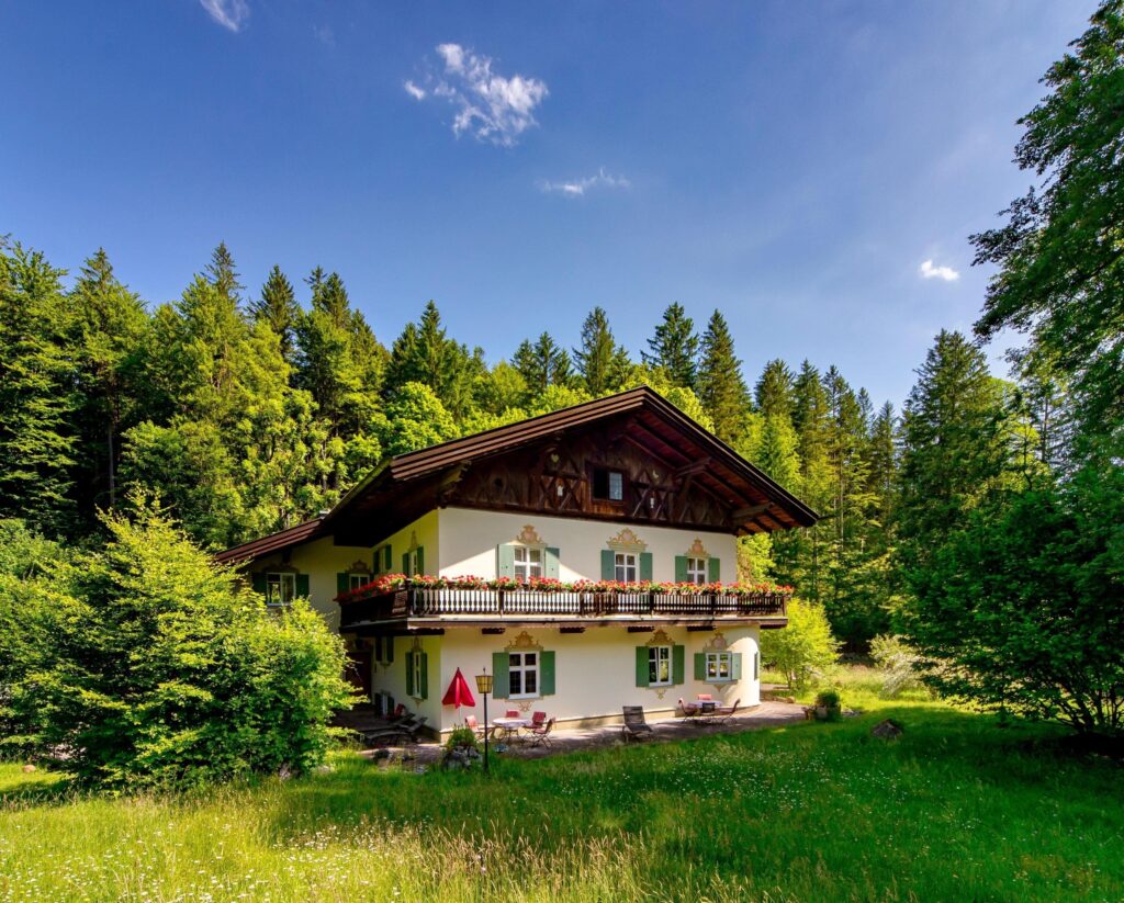 Außenansicht Haupthaus  Süd