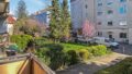 Blick vom Balkon